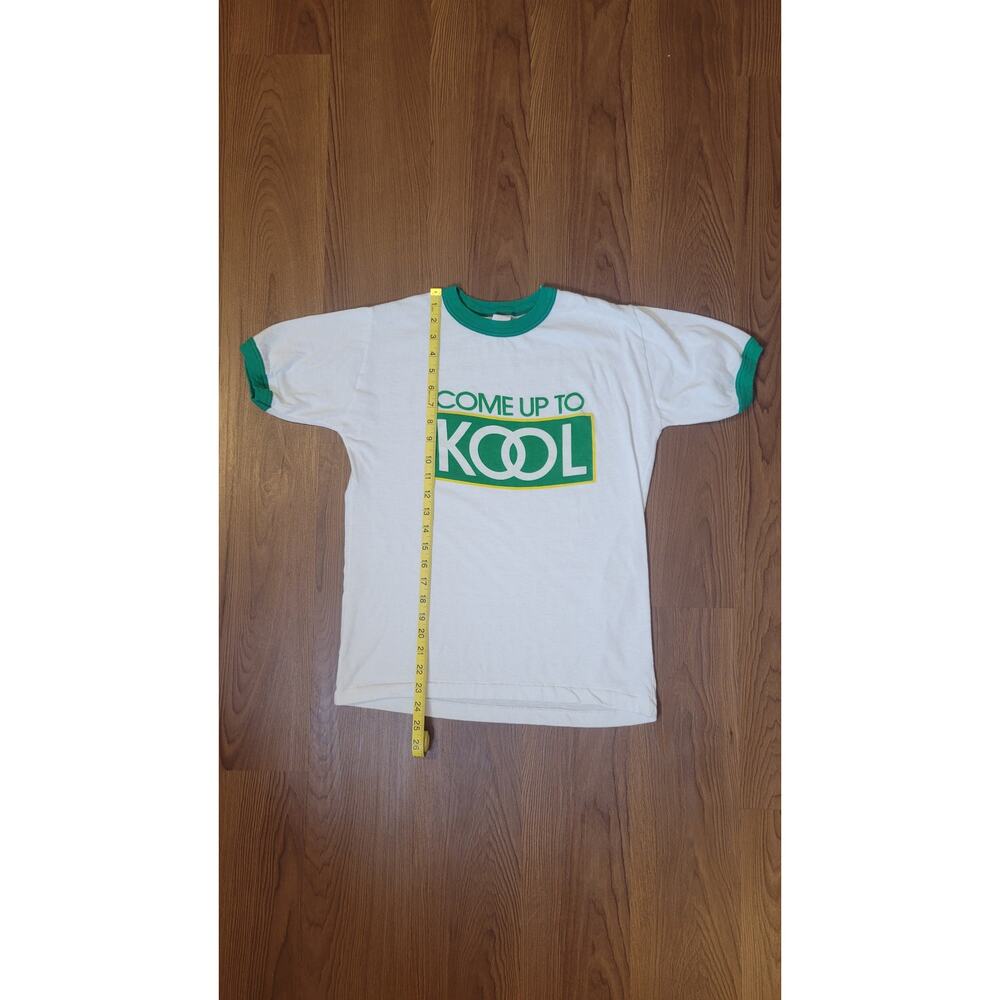 Vintage 80s Kool Cigarettes Ringer Tee - Picture 5 of 5